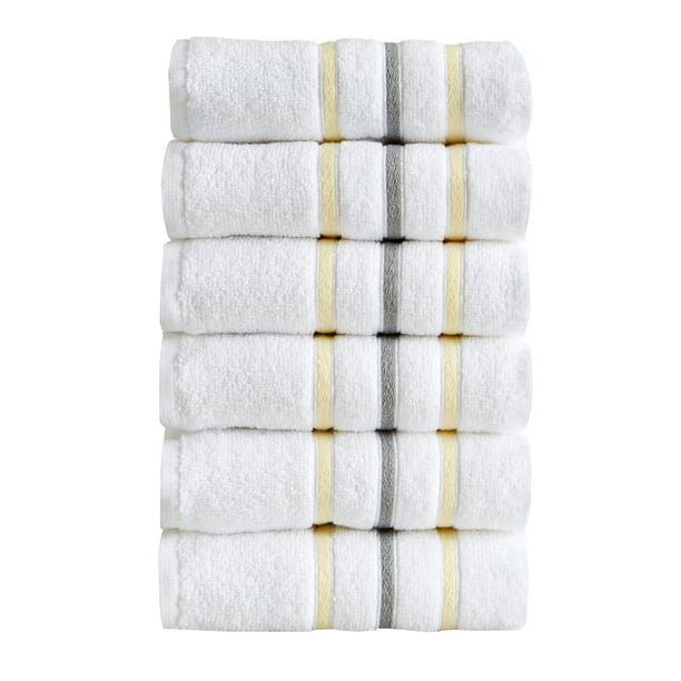 NWT $ 60  WHEAT  Bath Towel 6 Piece Set Bathroom Towels Luxurious